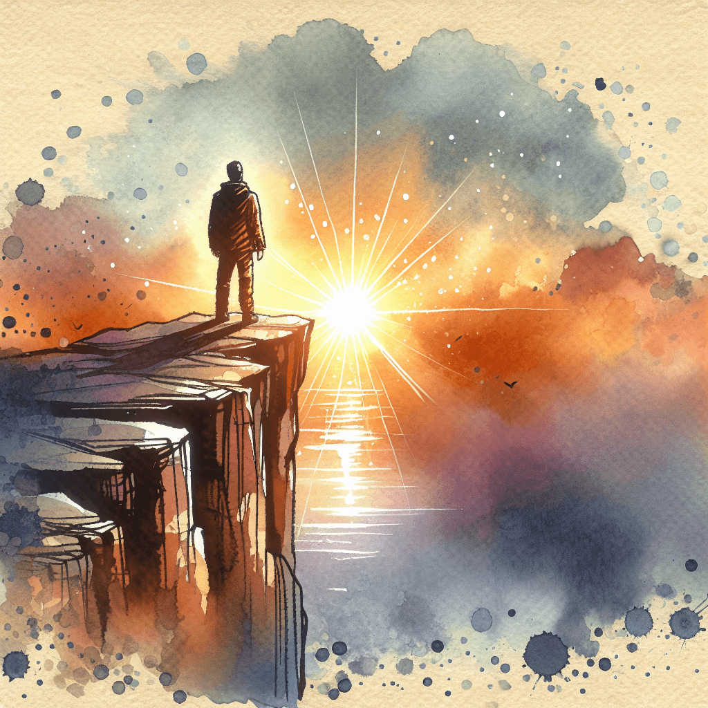 AI-generated illustration for "Real-World Spirituality - Contemporary Example" — created by ChurchWiseAI using DALL-E