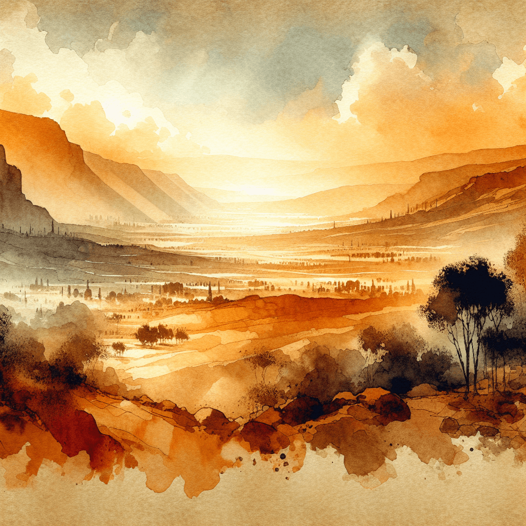 AI-generated illustration for "Biblical Profile: Abraham" — created by ChurchWiseAI using DALL-E