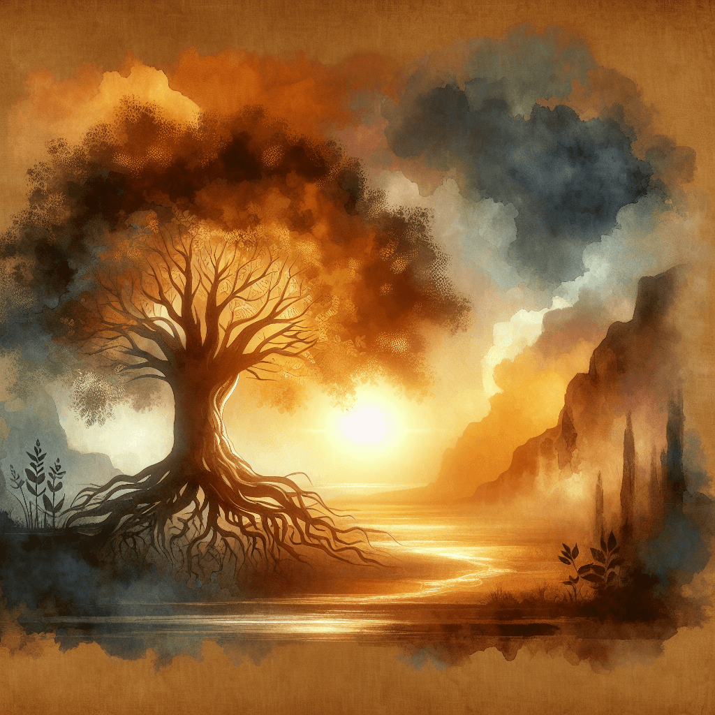 AI-generated illustration for "Prayerful Children - Story" — created by ChurchWiseAI using DALL-E