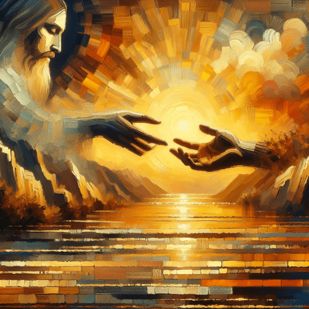 AI-generated illustration for "Morning Meditation: Clobbering the Clobber Texts - Story" — created by ChurchWiseAI using DALL-E