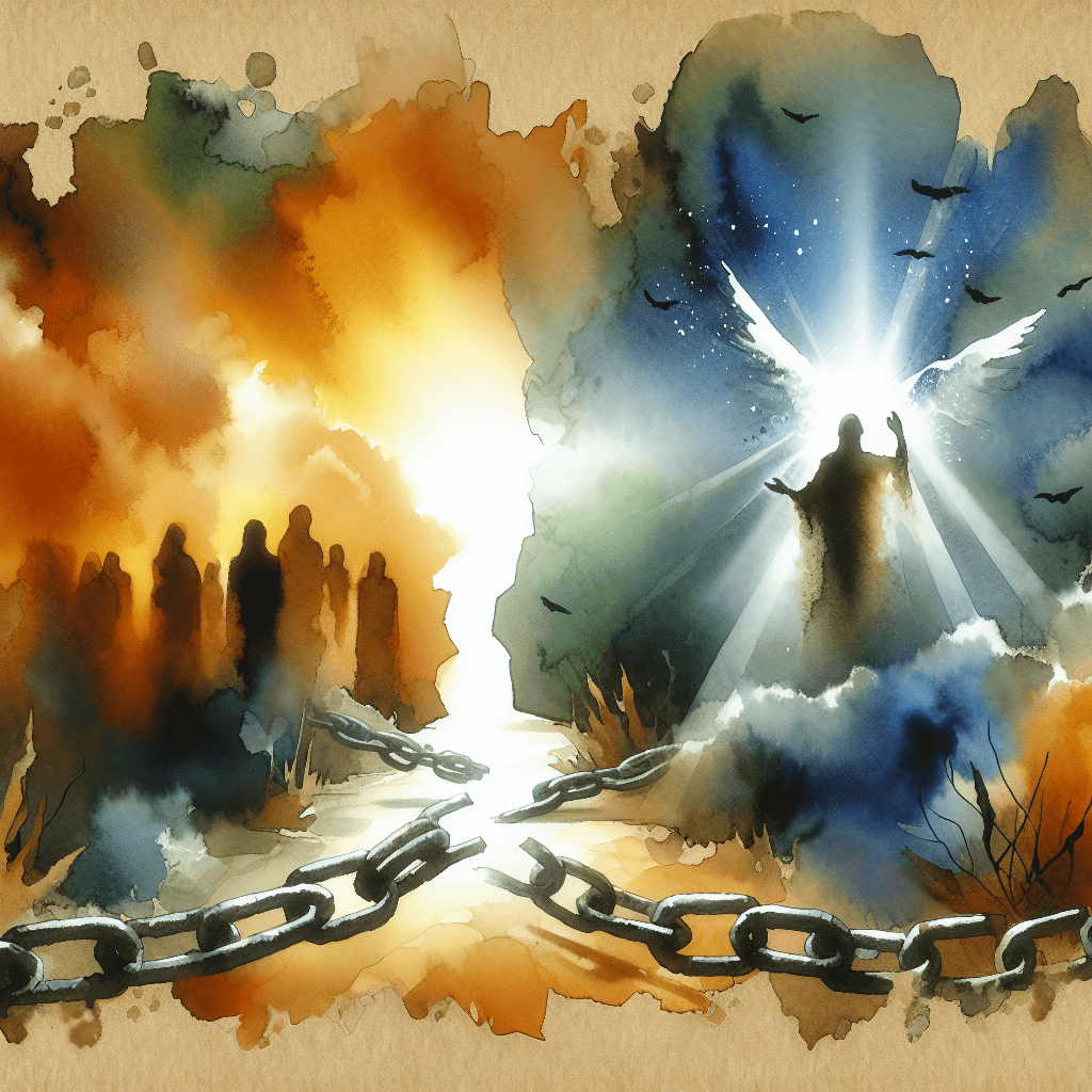 AI-generated illustration for "The Reconciliation and Forgiveness Challenge - Contemporary Example" — created by ChurchWiseAI using DALL-E