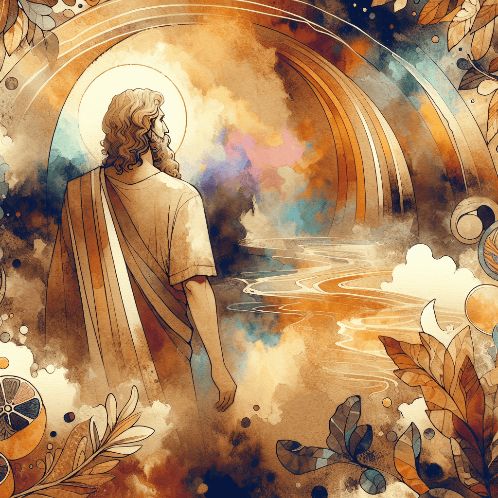 AI-generated illustration for "Mercy & Justice: Noah's Sin with the Vineyard" — created by ChurchWiseAI using DALL-E