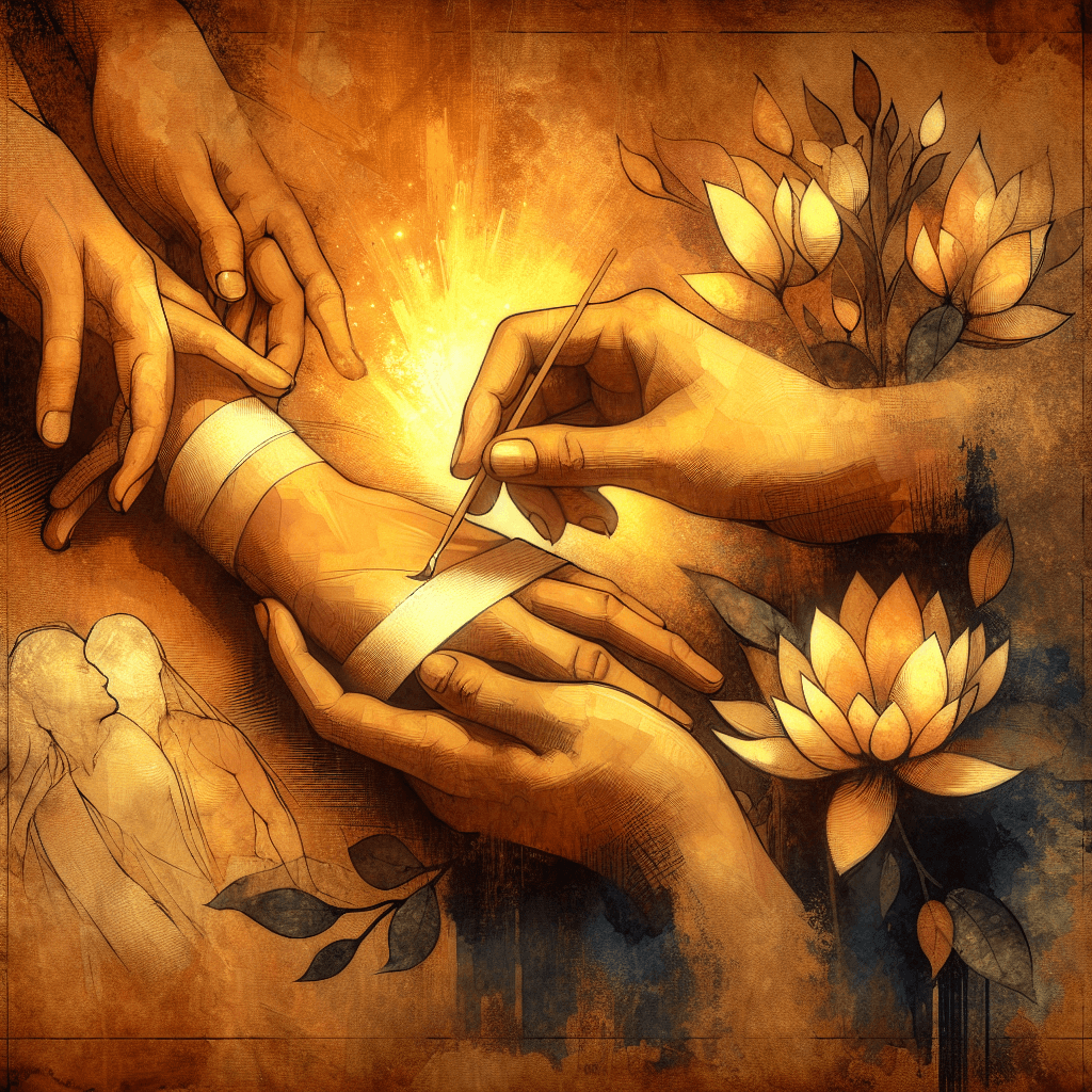 AI-generated illustration for "Evening Prayer: Healthcare & Healing Ministry - Prayer" — created by ChurchWiseAI using DALL-E