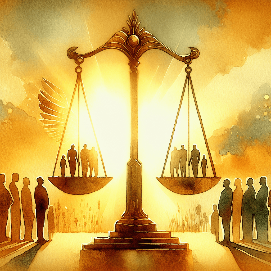 AI-generated illustration for "Modern Examples of Technology and Human Connection - Contemporary Example" — created by ChurchWiseAI using DALL-E