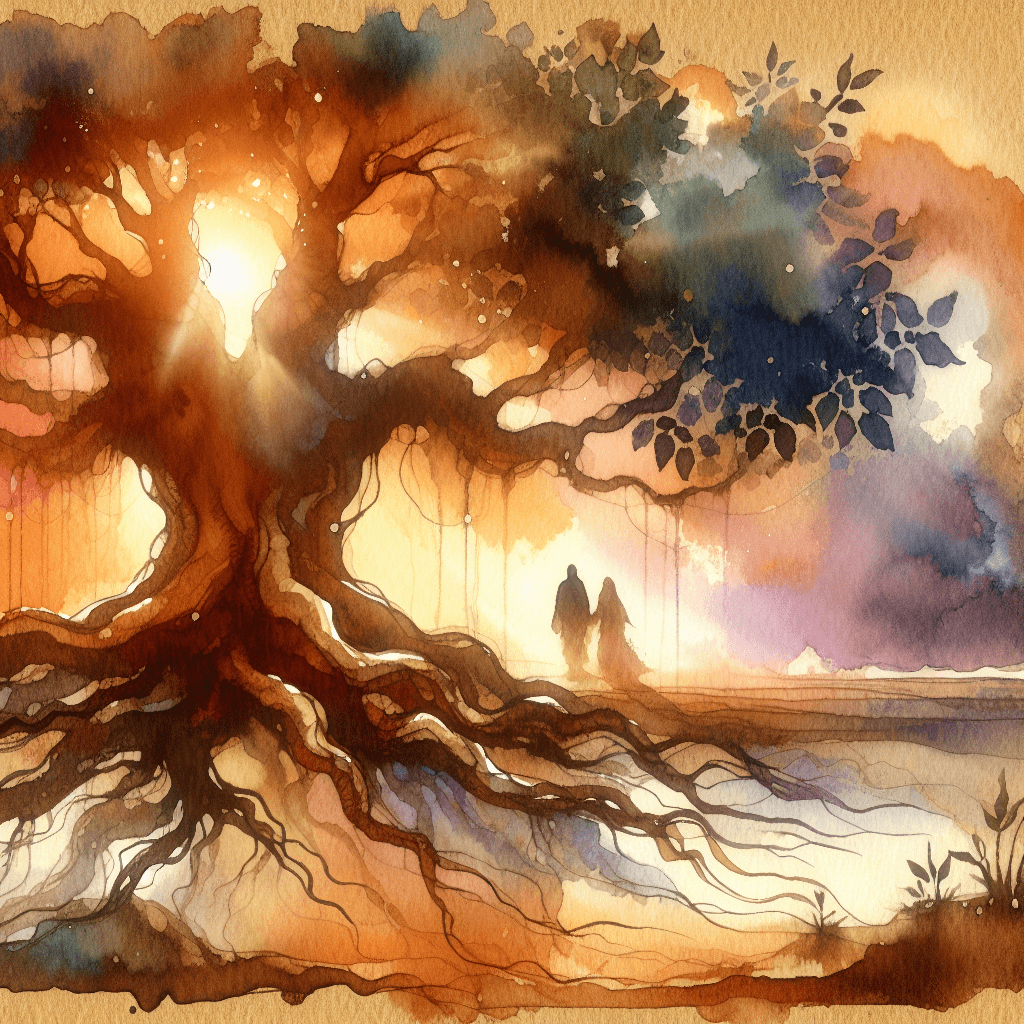 AI-generated illustration for "Spiritual Insight: Comfort - Story" — created by ChurchWiseAI using DALL-E