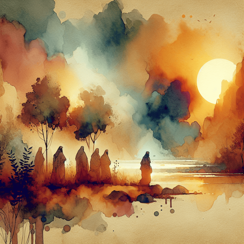 AI-generated illustration for "Biblical Profile: James, Son of Zebedee" — created by ChurchWiseAI using DALL-E