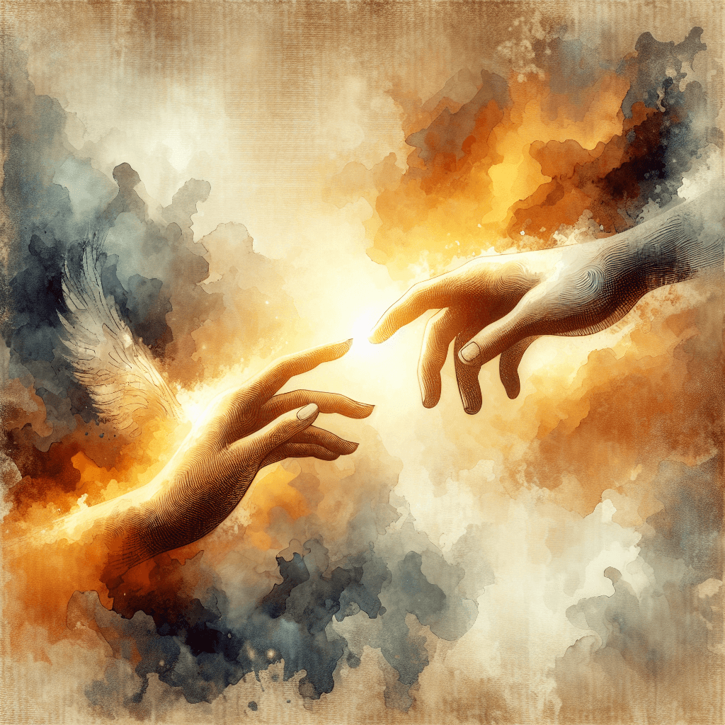 AI-generated illustration for "Quiet Time: Inclusive Language for God - Prayer" — created by ChurchWiseAI using DALL-E