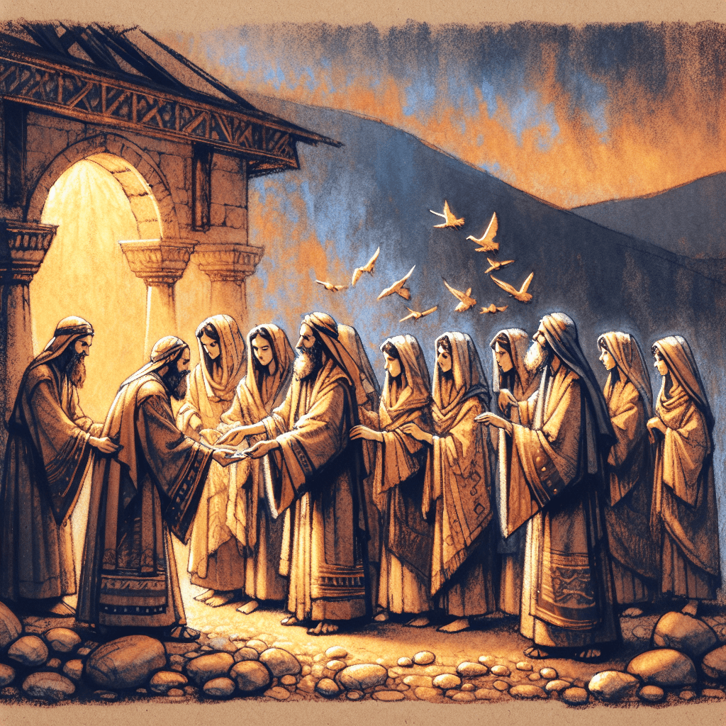 AI-generated illustration for "Biblical Profile: Jethro (Reuel)" — created by ChurchWiseAI using DALL-E