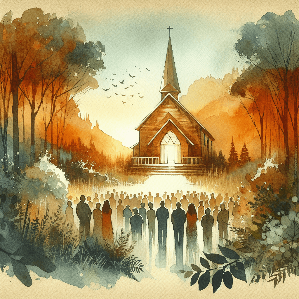 AI-generated illustration for "Intercessory Prayer: Black Church Tradition Lens Model for Community" — created by ChurchWiseAI using DALL-E