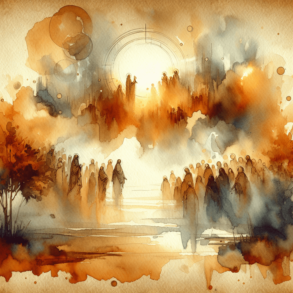 AI-generated illustration for "Prayerful Redemption" — created by ChurchWiseAI using DALL-E