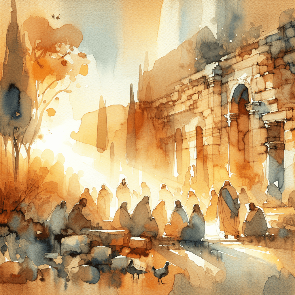 AI-generated illustration for "The Gospel Reaches Rome: Acts 28:16-31" — created by ChurchWiseAI using DALL-E