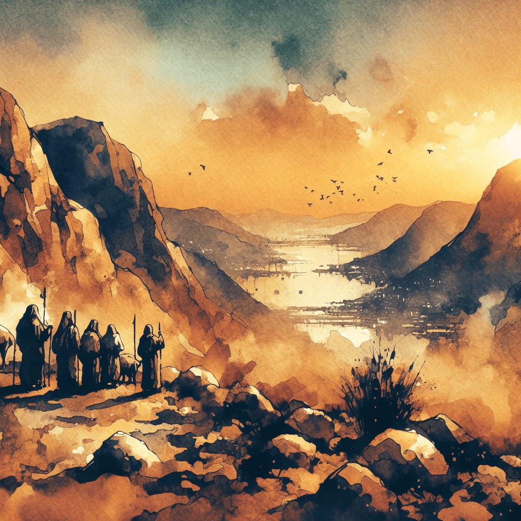 AI-generated illustration for "Biblical Profile: The Philistines" — created by ChurchWiseAI using DALL-E