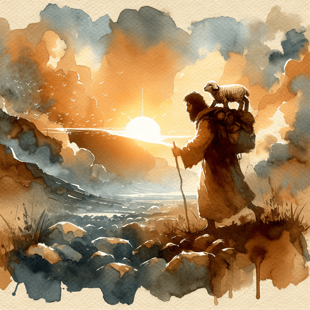 AI-generated illustration for "The Lighthouse Keeper's Faith" — created by ChurchWiseAI using DALL-E