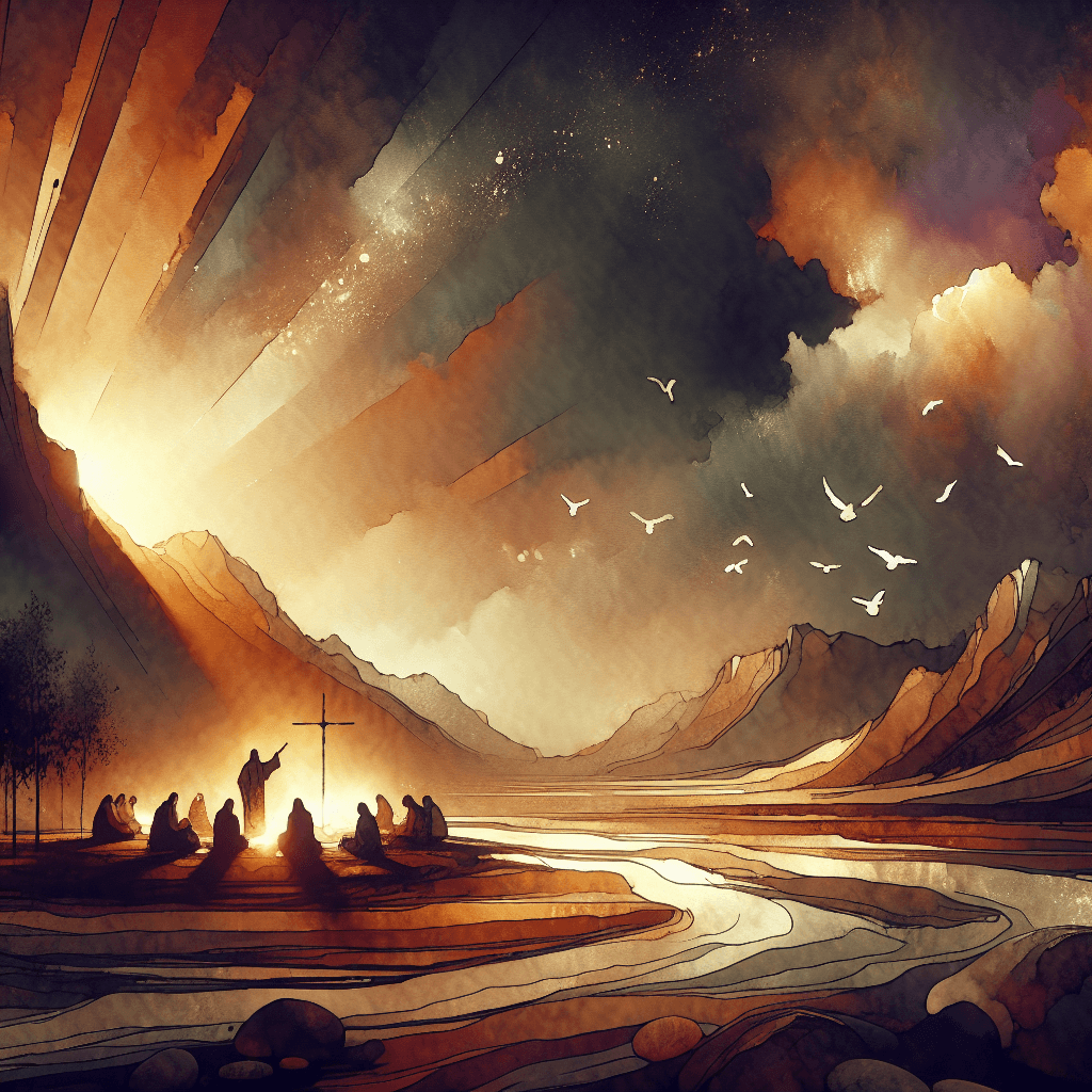 AI-generated illustration for "Deep Thoughts on Lying - Teaching Material" — created by ChurchWiseAI using DALL-E