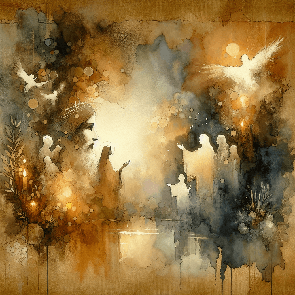 AI-generated illustration for "Children of God: Galatians 3:23-29" — created by ChurchWiseAI using DALL-E