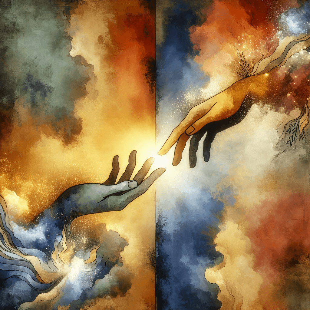 AI-generated illustration for "Prayerful Science and Faith - Biblical Insight" — created by ChurchWiseAI using DALL-E