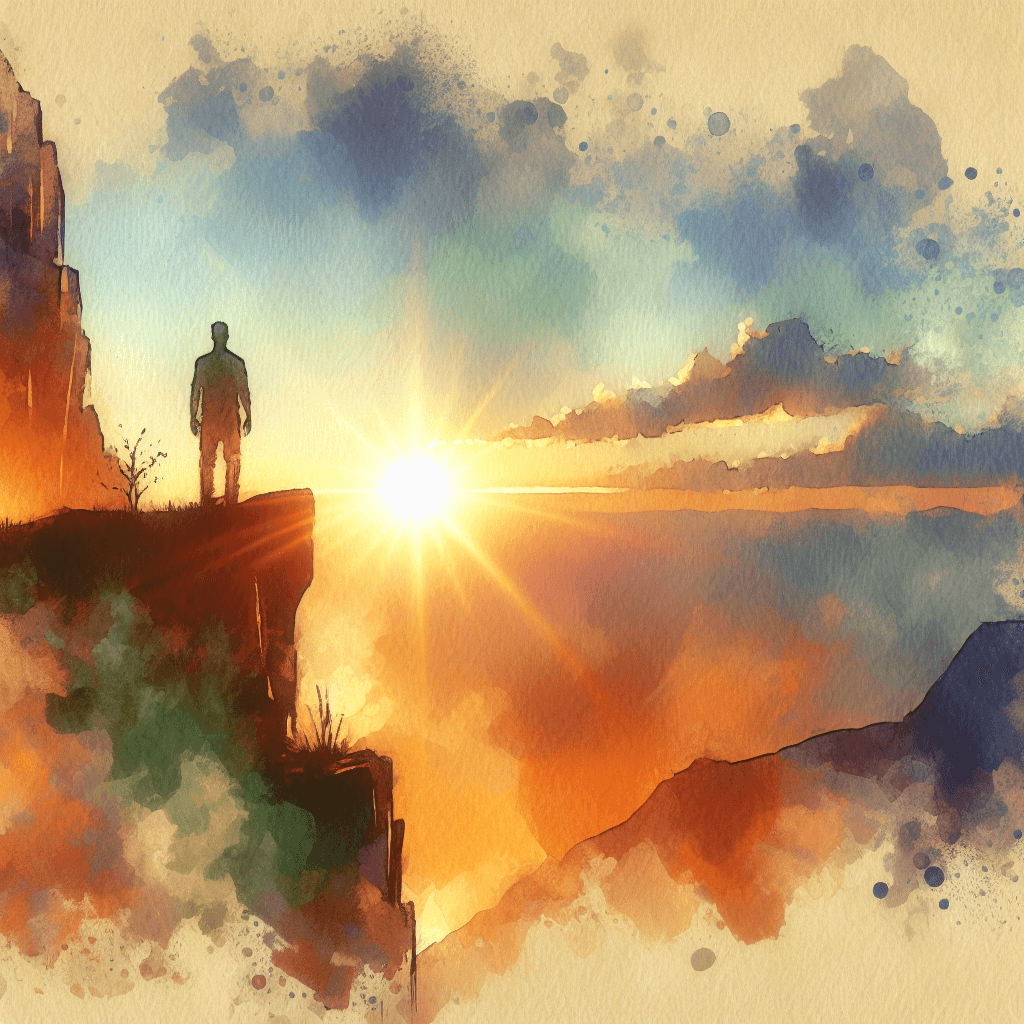 AI-generated illustration for "When Life Meets Real Life - Contemporary Example" — created by ChurchWiseAI using DALL-E