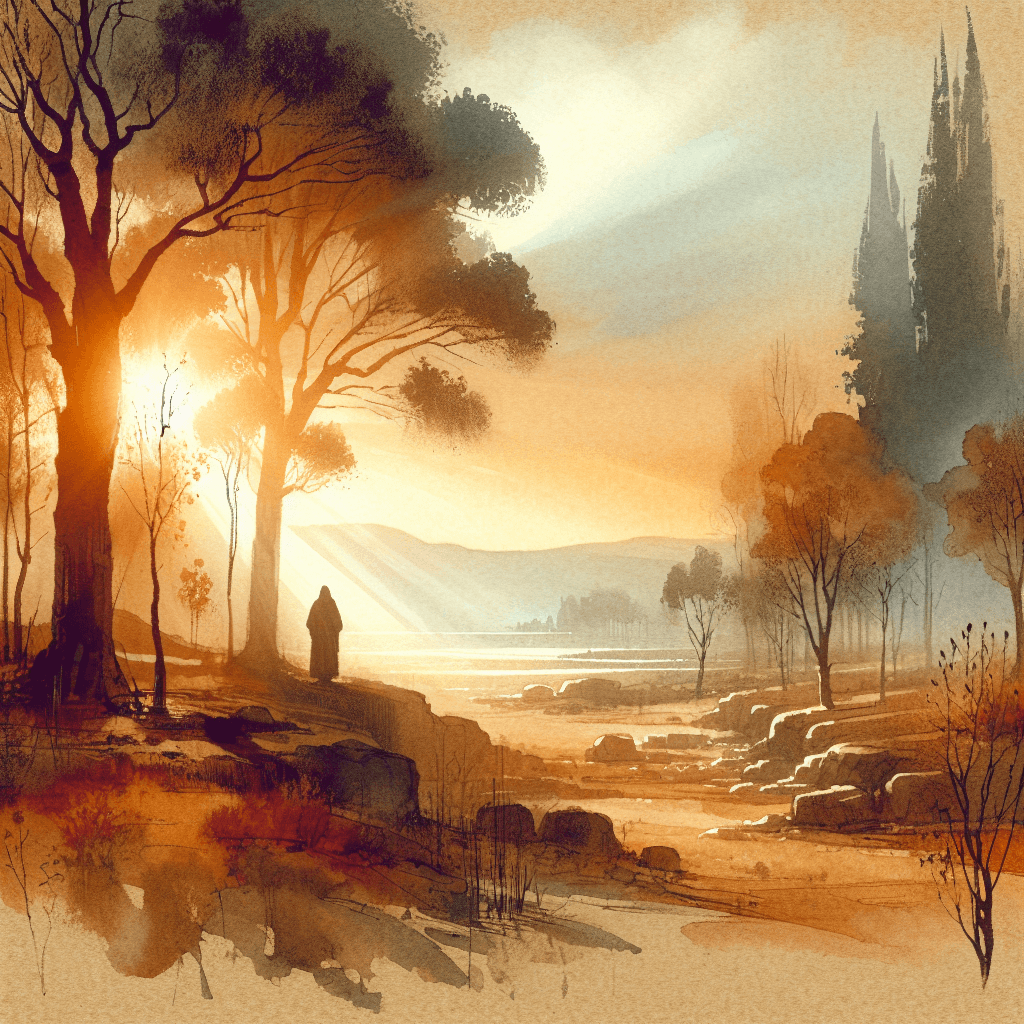 AI-generated illustration for "Biblical Profile: Ezekiel" — created by ChurchWiseAI using DALL-E