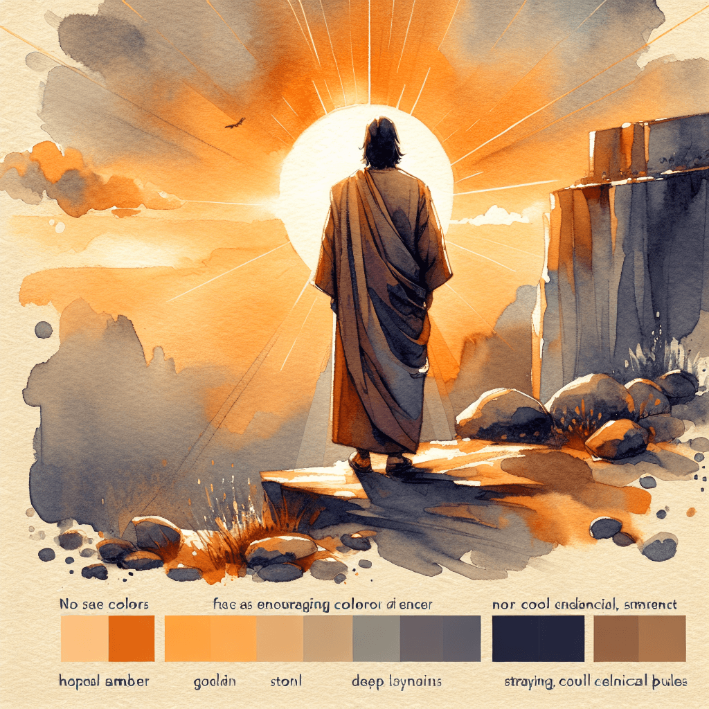 AI-generated illustration for "The Sanctification Challenge - Biblical Analogy" — created by ChurchWiseAI using DALL-E