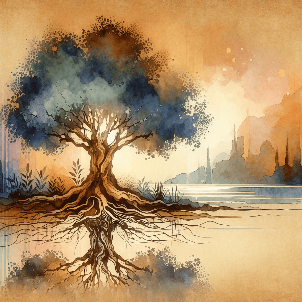 AI-generated illustration for "Morning Meditation: AI & Human Dignity - Prayer" — created by ChurchWiseAI using DALL-E