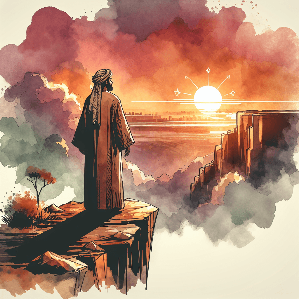 AI-generated illustration for "Finding Church in Everyday Moments - Quote" — created by ChurchWiseAI using DALL-E