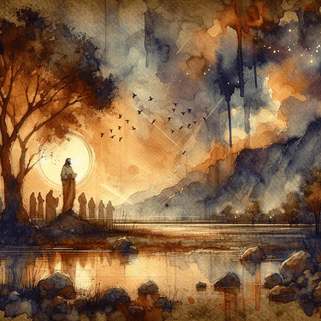 AI-generated illustration for "Evening Prayer: Sustainability & Creation Care - Biblical Insight" — created by ChurchWiseAI using DALL-E