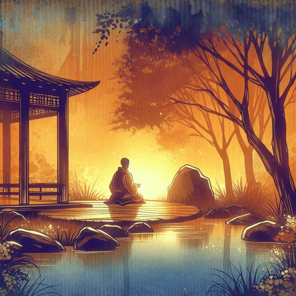 AI-generated illustration for "Evening Prayer: Digital Addiction & Freedom - Prayer" — created by ChurchWiseAI using DALL-E