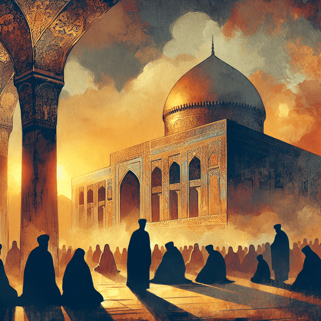 AI-generated illustration for "Biblical Profile: Cyrus II" — created by ChurchWiseAI using DALL-E