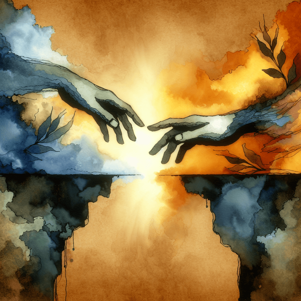 AI-generated illustration for "Quiet Time: Dismantling Tyrannical Leadership - Story" — created by ChurchWiseAI using DALL-E