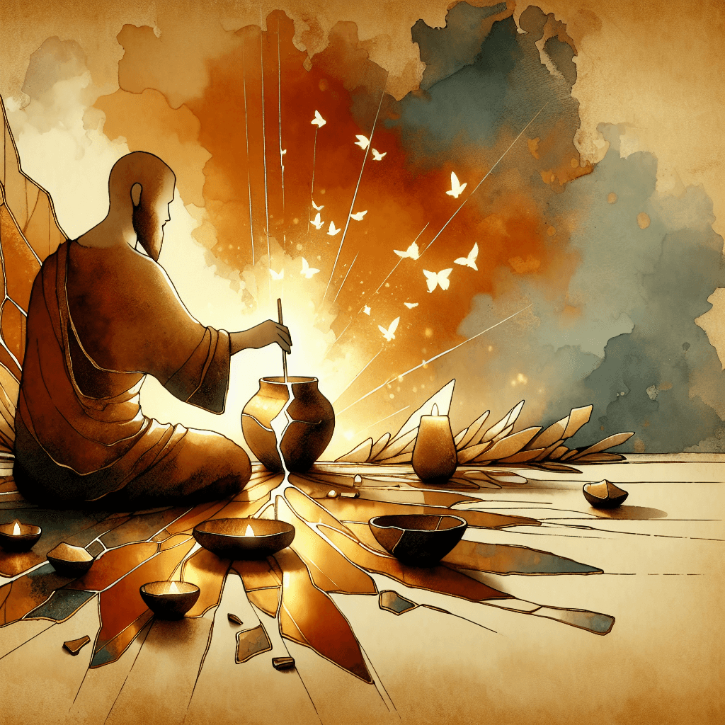 AI-generated illustration for "Spiritual Insight: Redemption - Prayer" — created by ChurchWiseAI using DALL-E