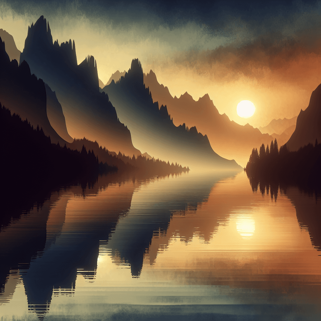 AI-generated illustration for "Morning Meditation: Leading Toward Peace - Story" — created by ChurchWiseAI using DALL-E