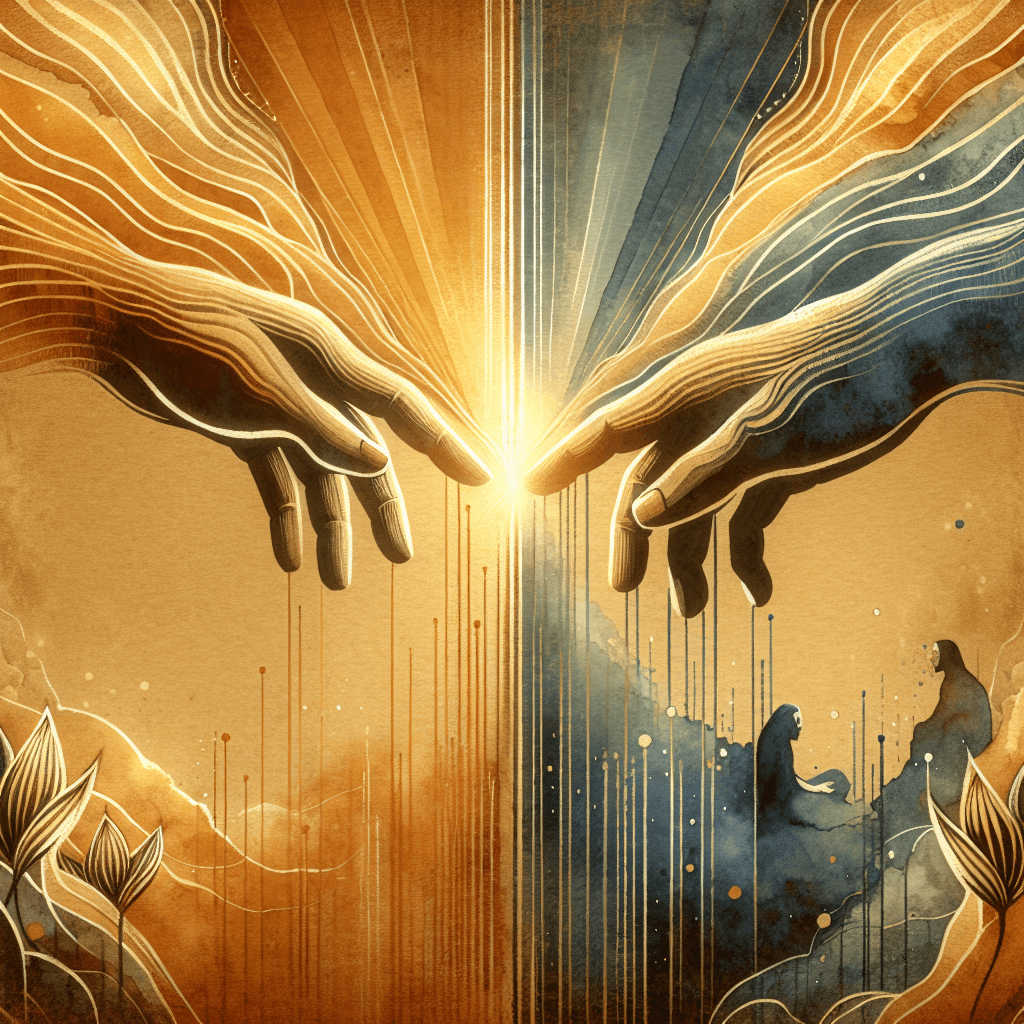 AI-generated illustration for "Spiritual Insight: Interfaith Dialogue - Prayer" — created by ChurchWiseAI using DALL-E