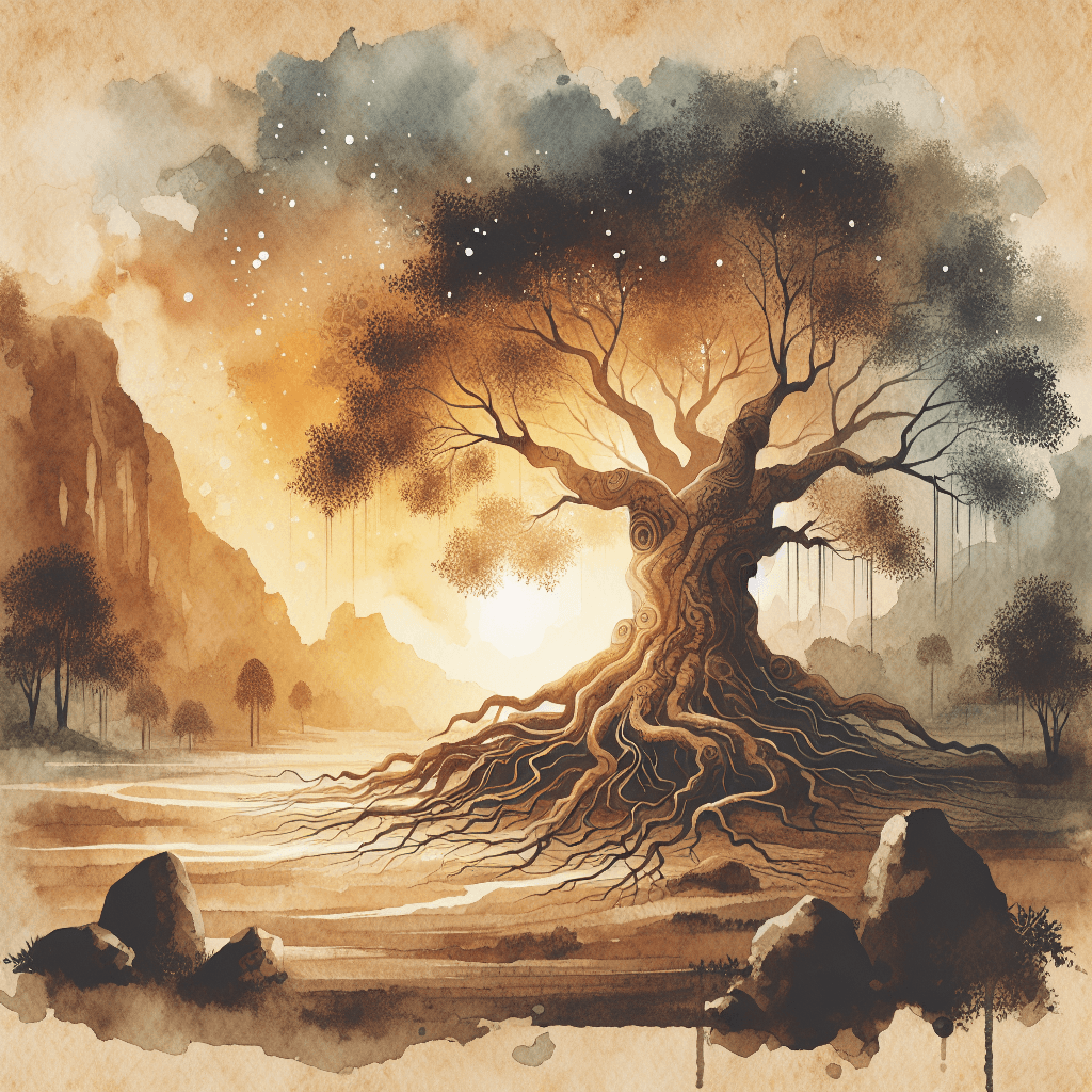 AI-generated illustration for "Finding Economic Justice and the Kingdom in Everyday Moments - Biblical Analogy" — created by ChurchWiseAI using DALL-E