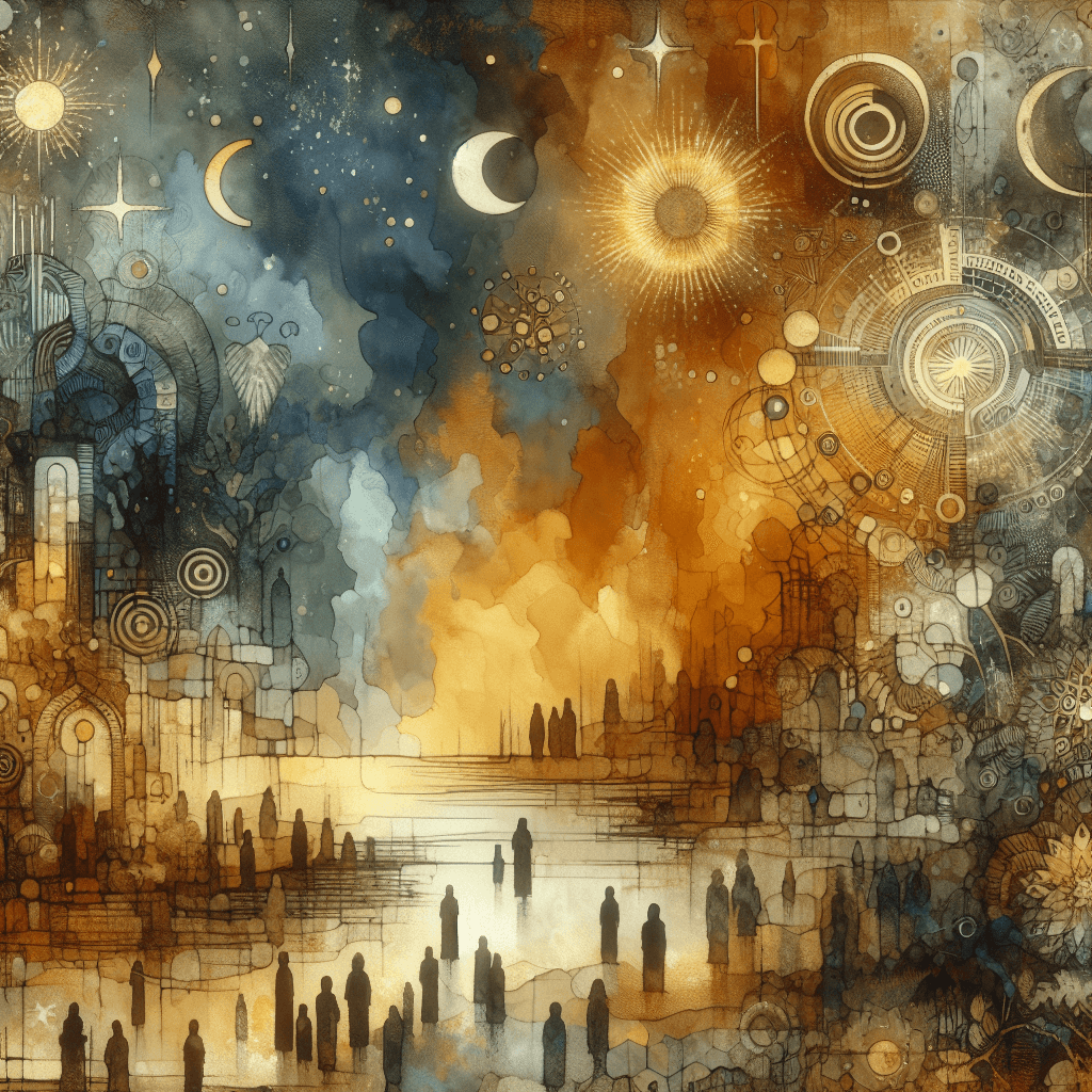 AI-generated illustration for "Deep Thoughts on Economic Justice and the Kingdom - Church Context" — created by ChurchWiseAI using DALL-E