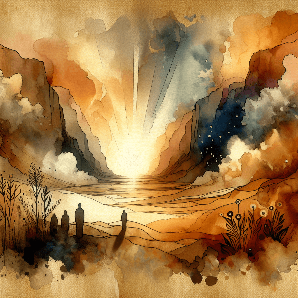 AI-generated illustration for "Theological Perspective: AI & Human Dignity - Church Context" — created by ChurchWiseAI using DALL-E