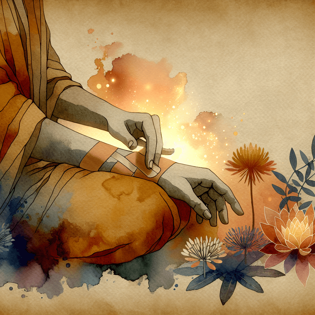 AI-generated illustration for "Morning Meditation: Healthcare & Healing Ministry - Prayer" — created by ChurchWiseAI using DALL-E