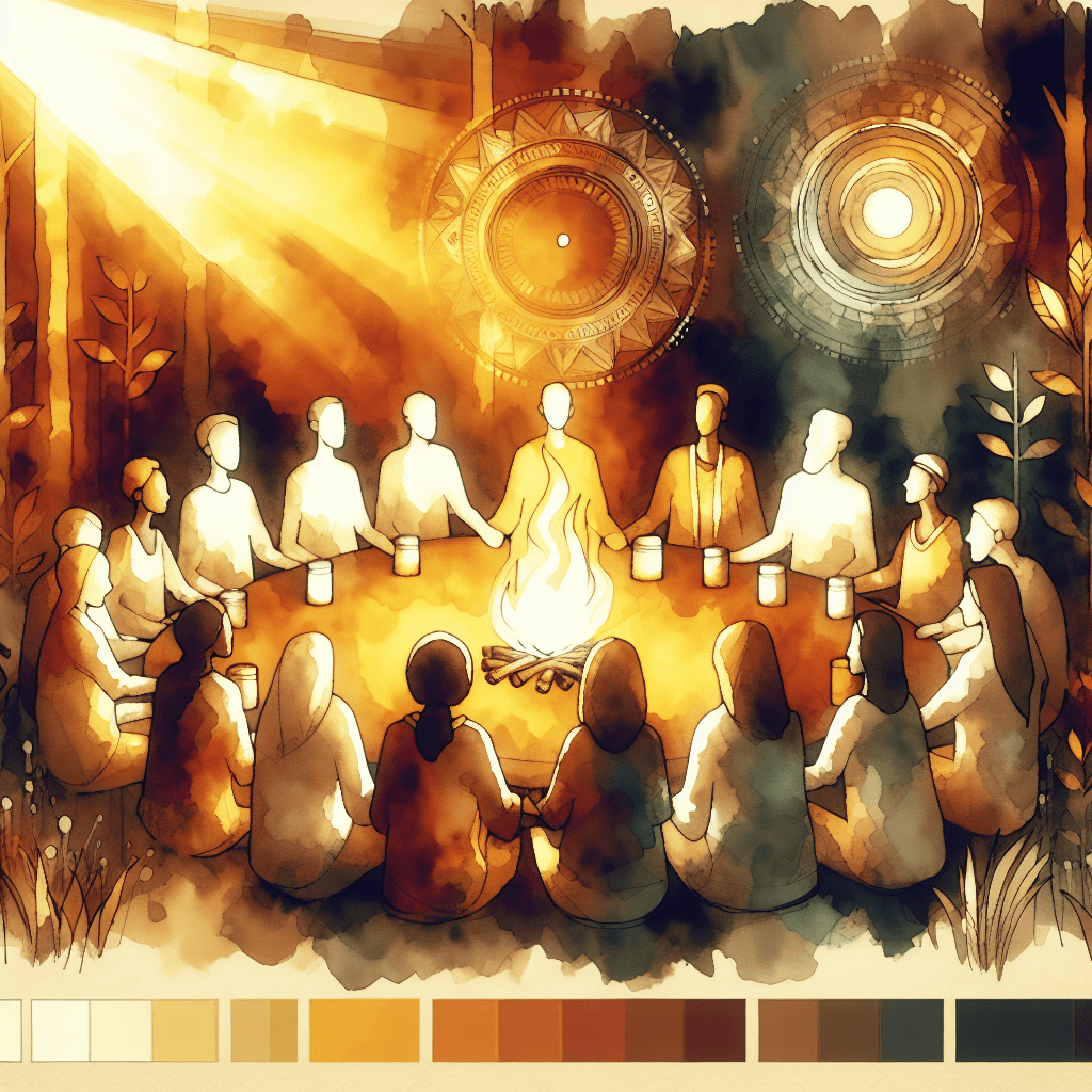 AI-generated illustration for "The Social Media and Community Question - Church Context" — created by ChurchWiseAI using DALL-E