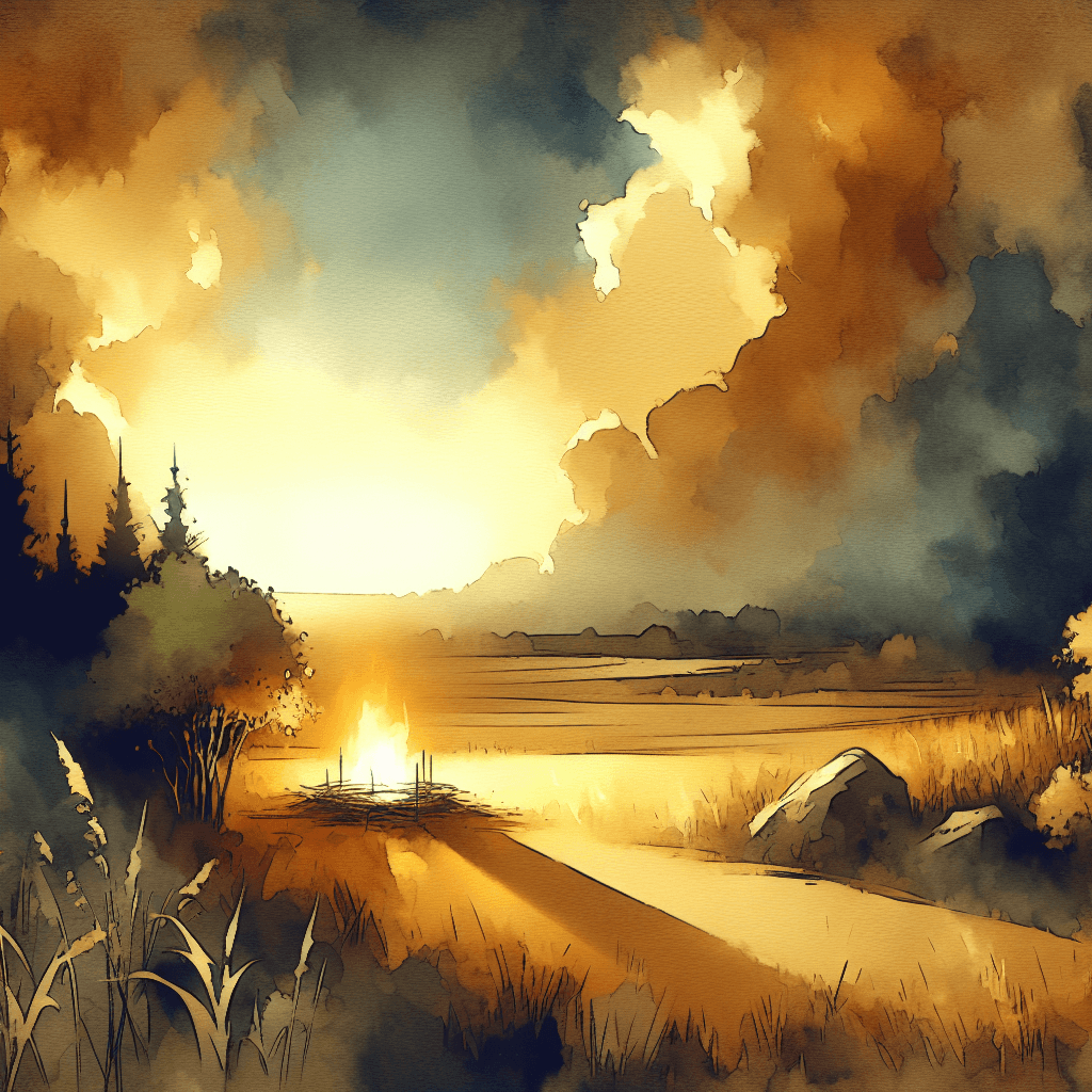 AI-generated illustration for "Dead Made Alive: Ephesians 2:1-10" — created by ChurchWiseAI using DALL-E