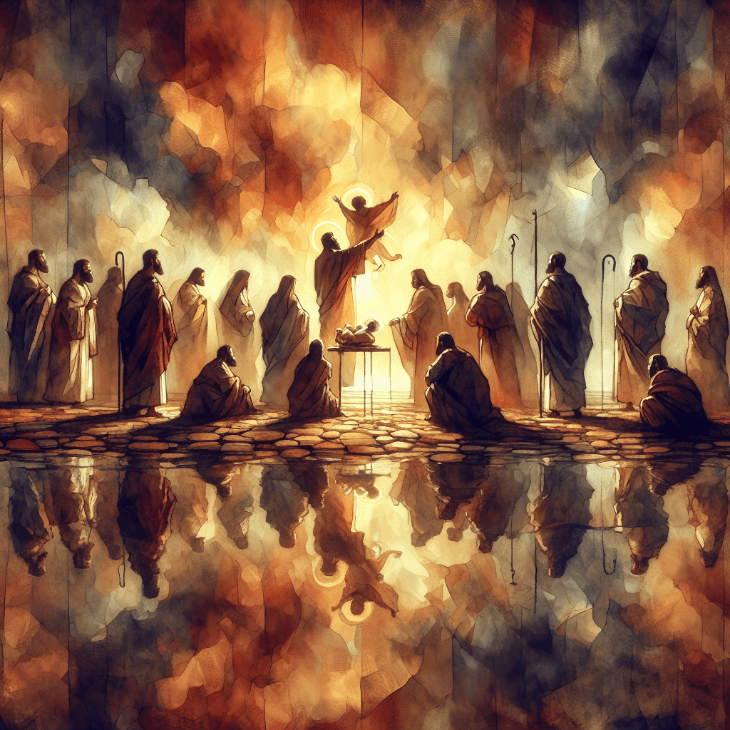 AI-generated illustration for "Like a Nursing Mother: 1 Thessalonians 2:1-12" — created by ChurchWiseAI using DALL-E