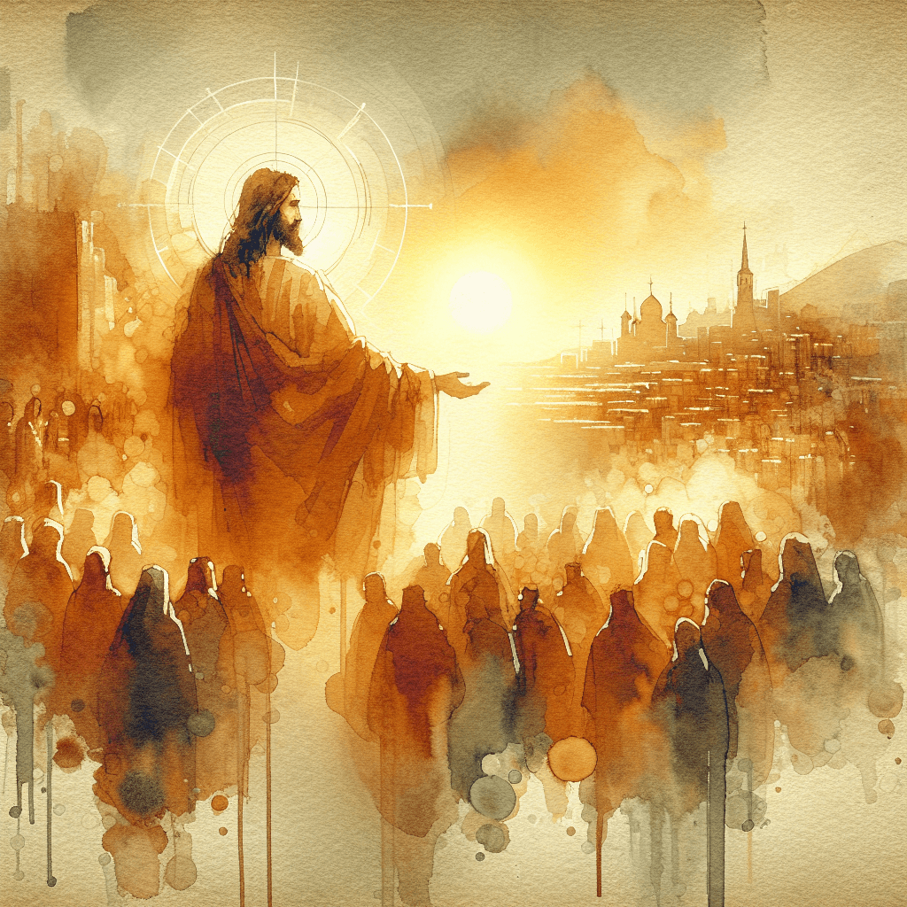 AI-generated illustration for "Biblical Profile: Annas and Caiaphas" — created by ChurchWiseAI using DALL-E