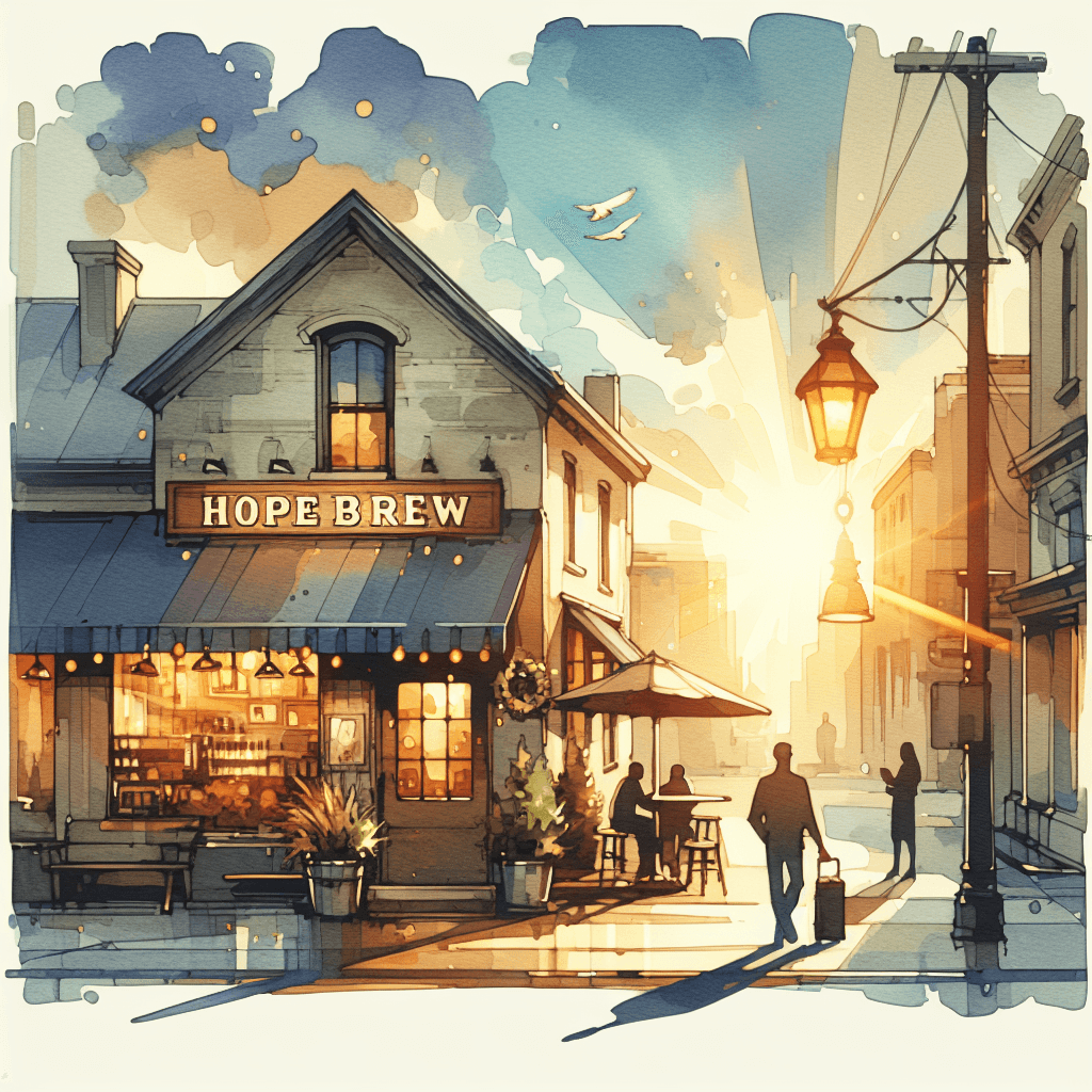 AI-generated illustration for "A Contemporary Evangelism Story" — created by ChurchWiseAI using DALL-E