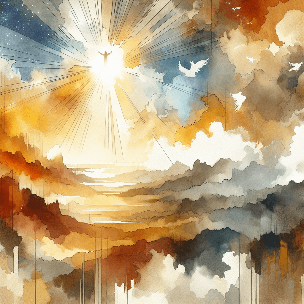 AI-generated illustration for "A Contemporary Incarnation Story" — created by ChurchWiseAI using DALL-E