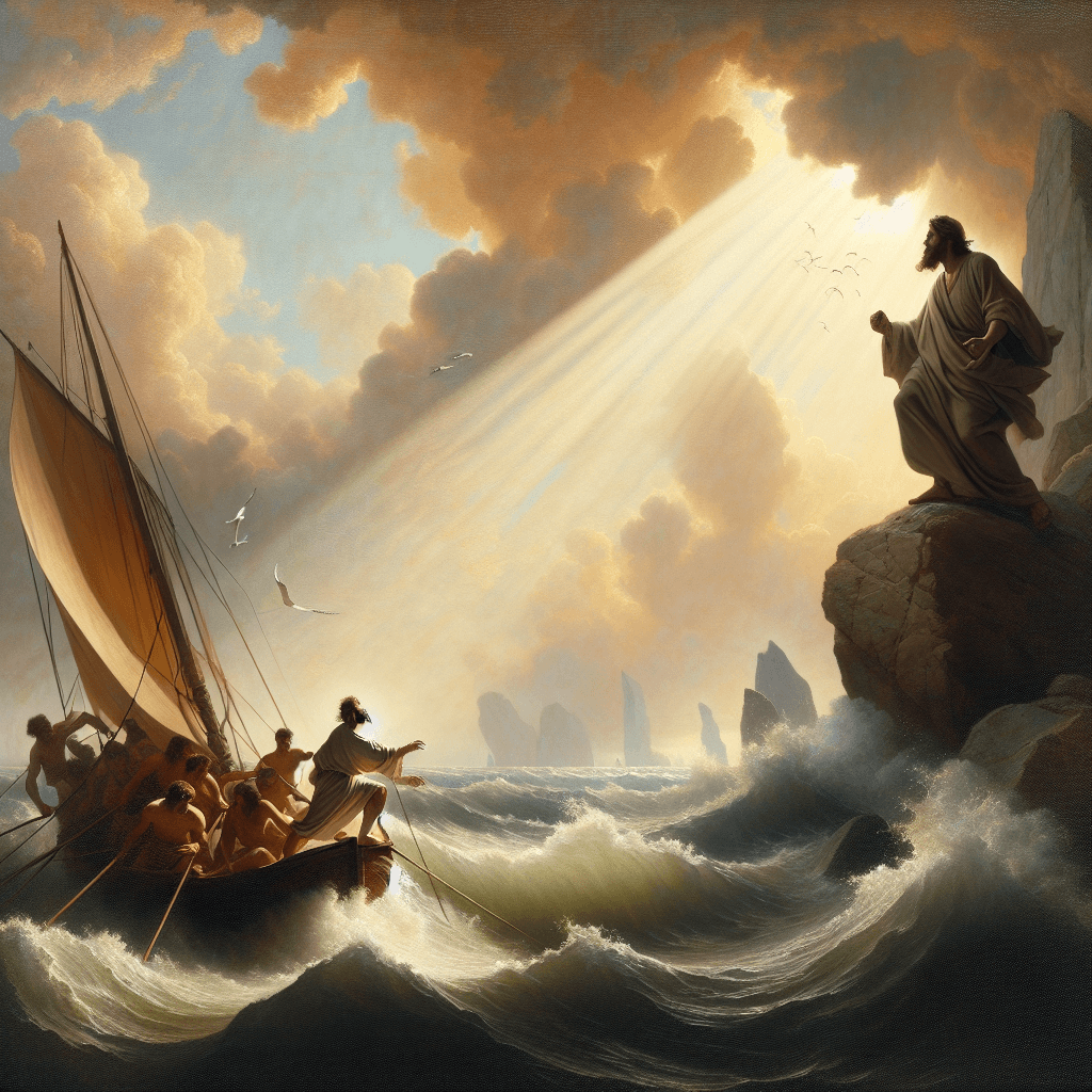 AI-generated illustration for "A Contemporary Peace Story - Contemporary Example" — created by ChurchWiseAI using DALL-E