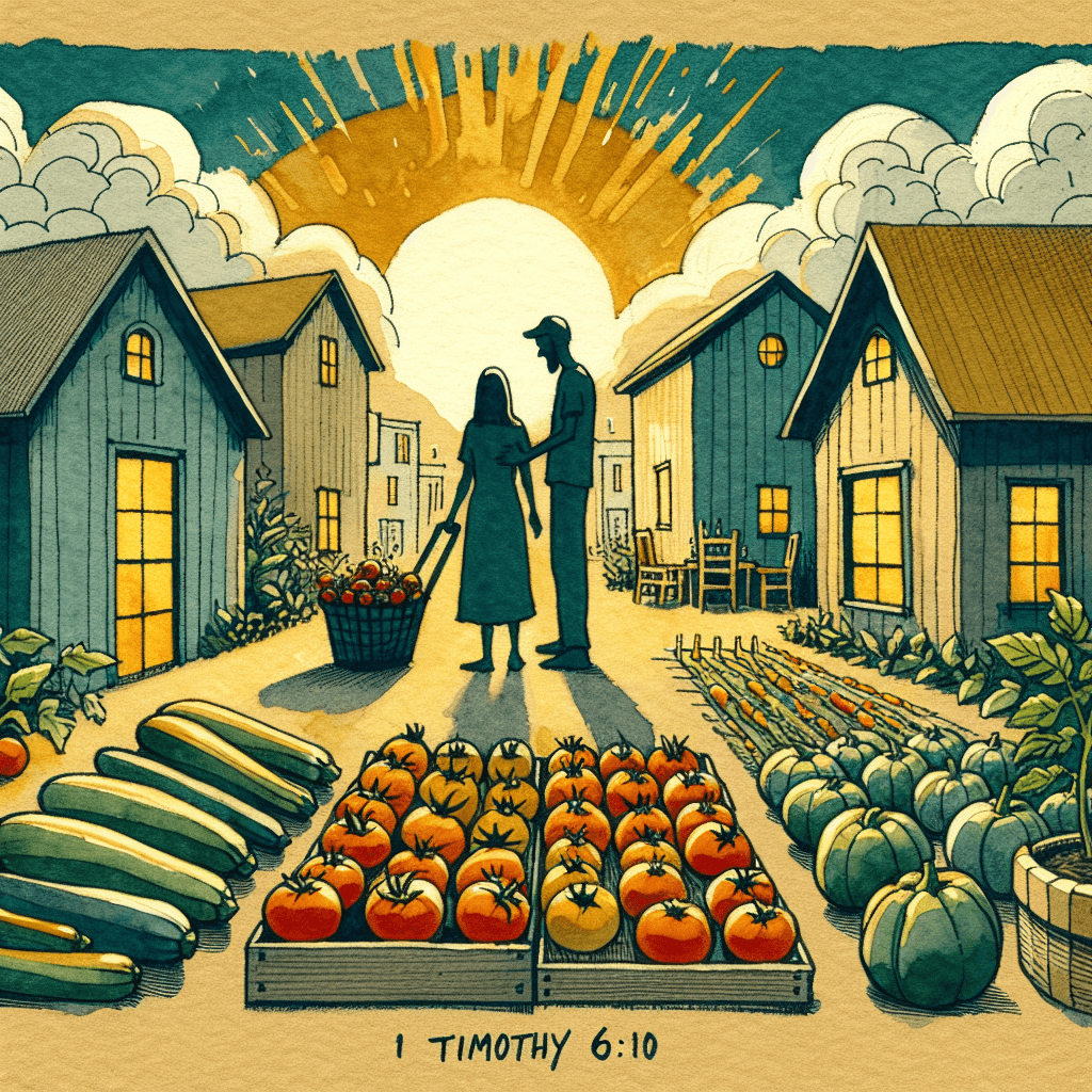 AI-generated illustration for "A Modern Story of Envy" — created by ChurchWiseAI using DALL-E