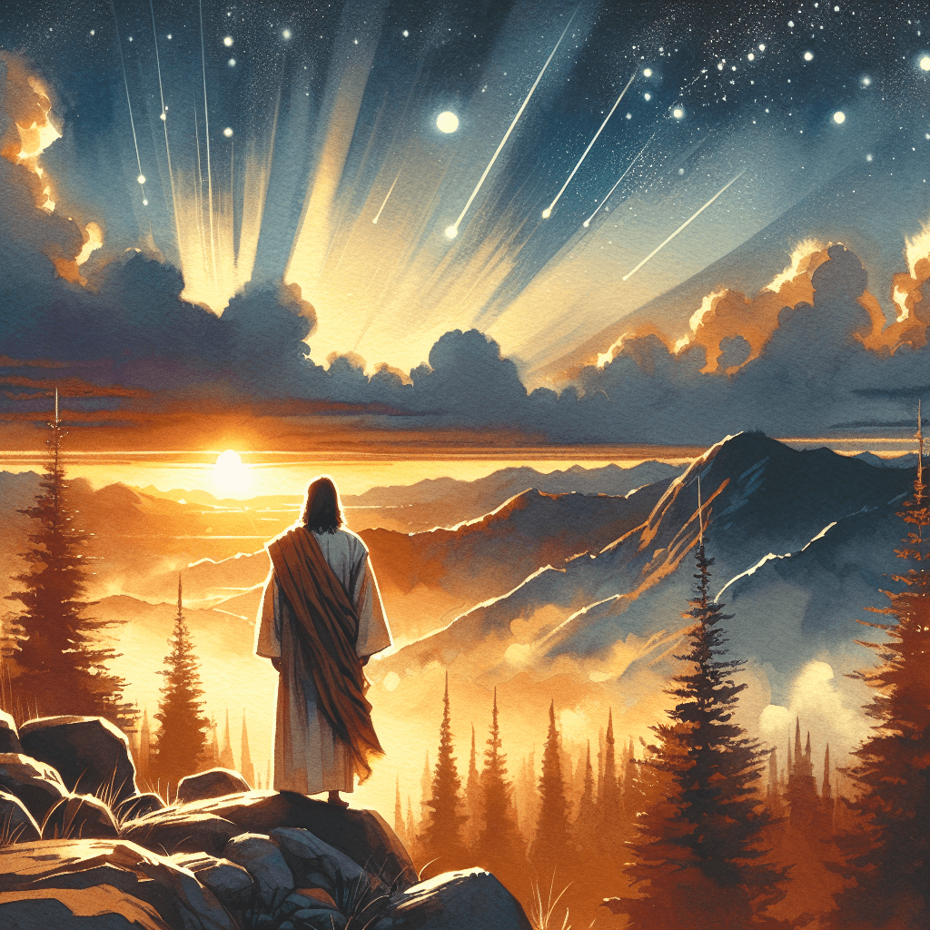 AI-generated illustration for "A Modern Story of Eschatology" — created by ChurchWiseAI using DALL-E