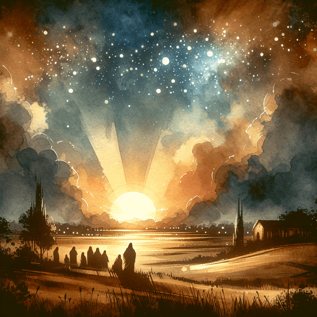 AI-generated illustration for "A Modern Story of Fruit Of The Spirit" — created by ChurchWiseAI using DALL-E