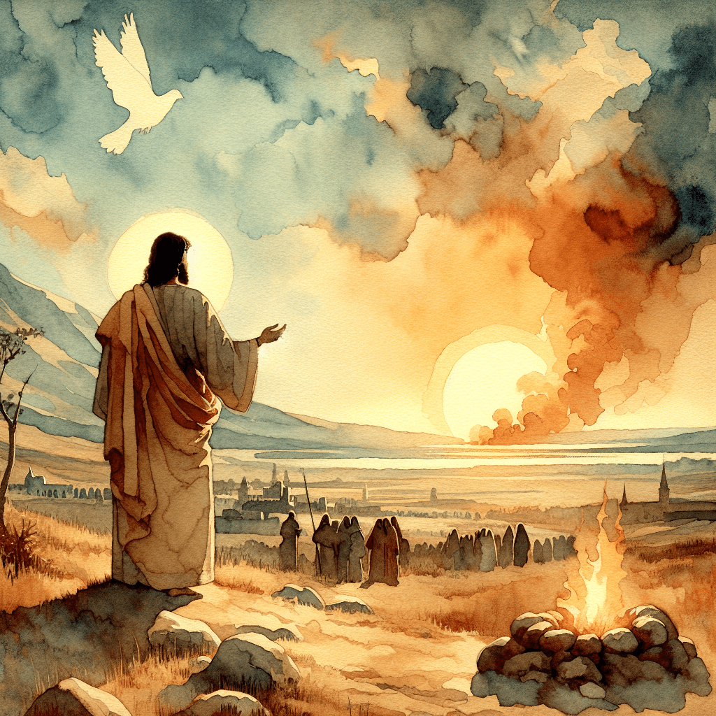 AI-generated illustration for "A Modern Story of Immigration and Welcome - Biblical Analogy" — created by ChurchWiseAI using DALL-E