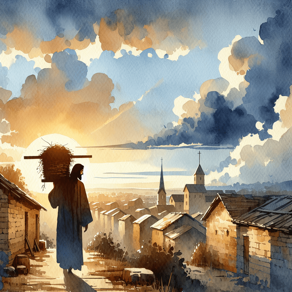 AI-generated illustration for "A Story of Forgiveness - Contemporary Example" — created by ChurchWiseAI using DALL-E