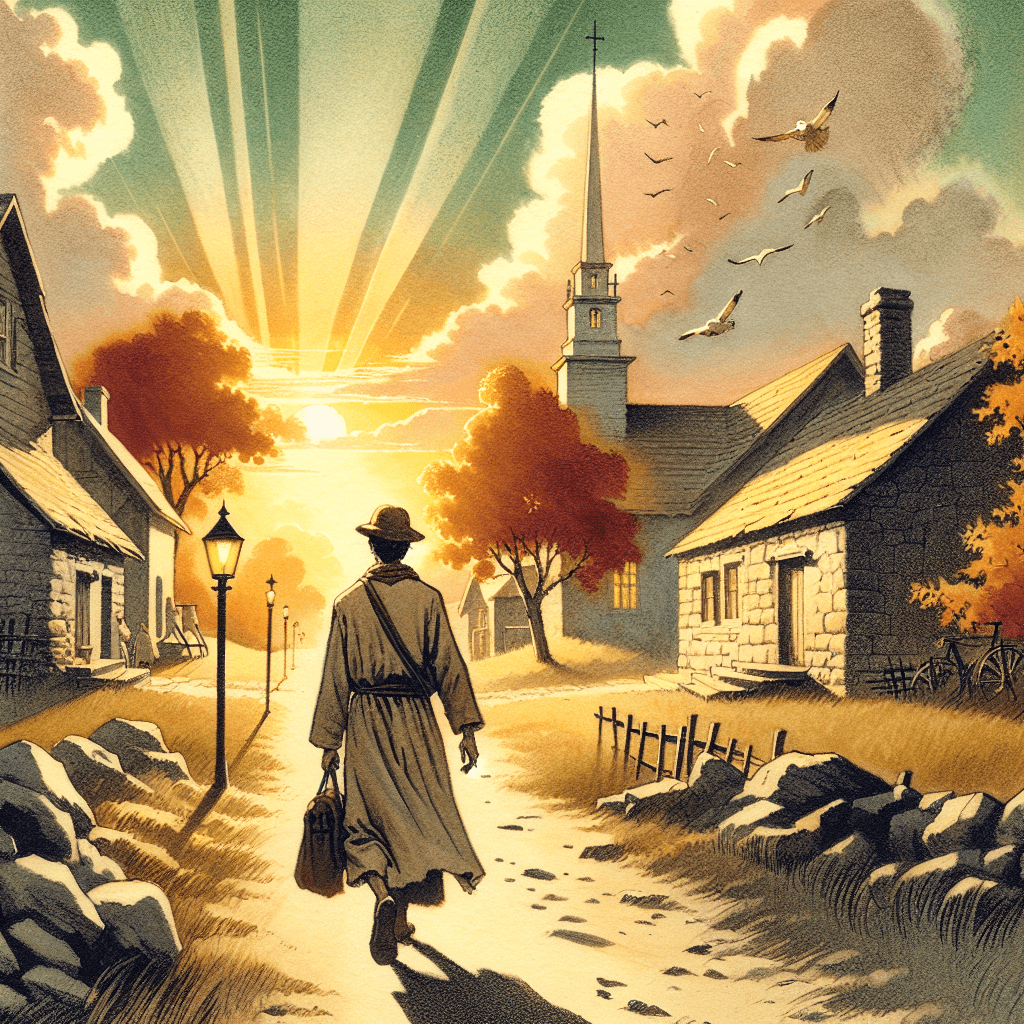 AI-generated illustration for "A Story of Goodness - Quote" — created by ChurchWiseAI using DALL-E