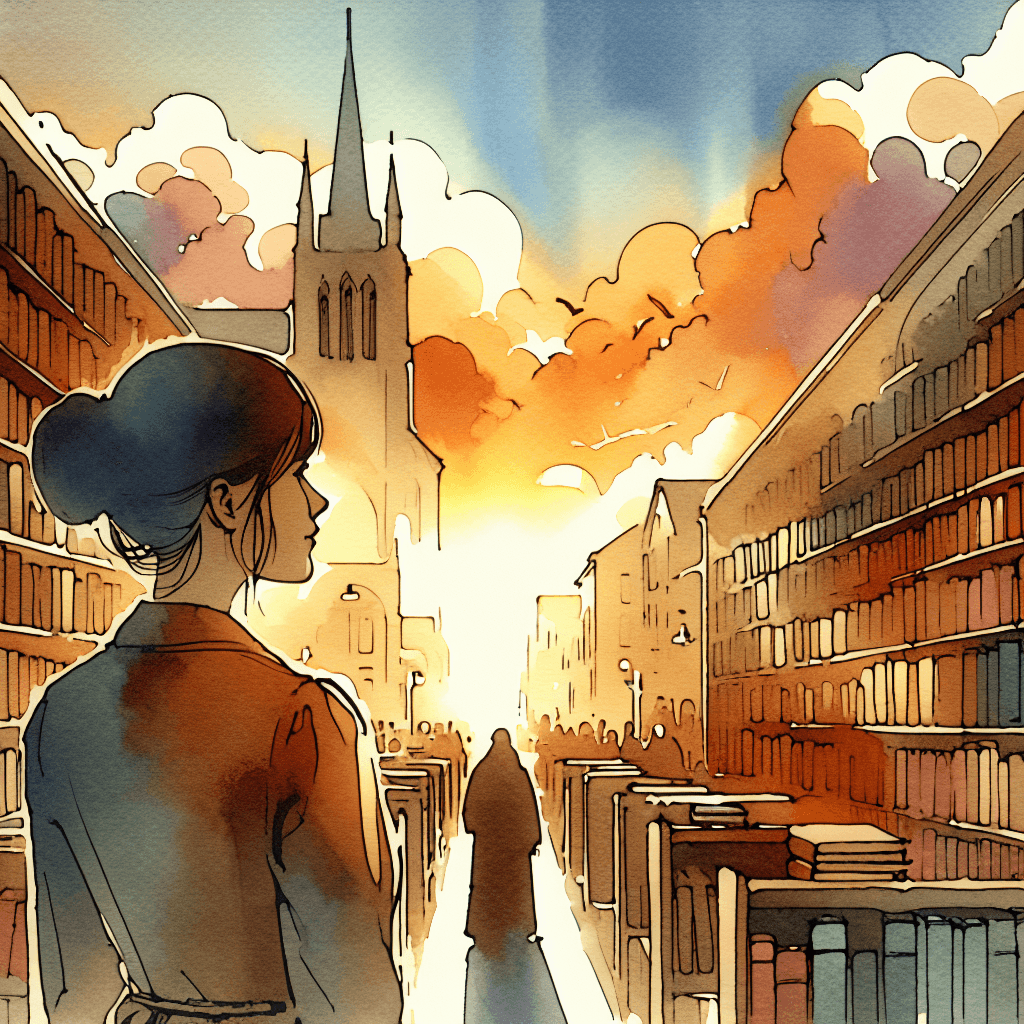 AI-generated illustration for "A Story of Goodness - Story" — created by ChurchWiseAI using DALL-E